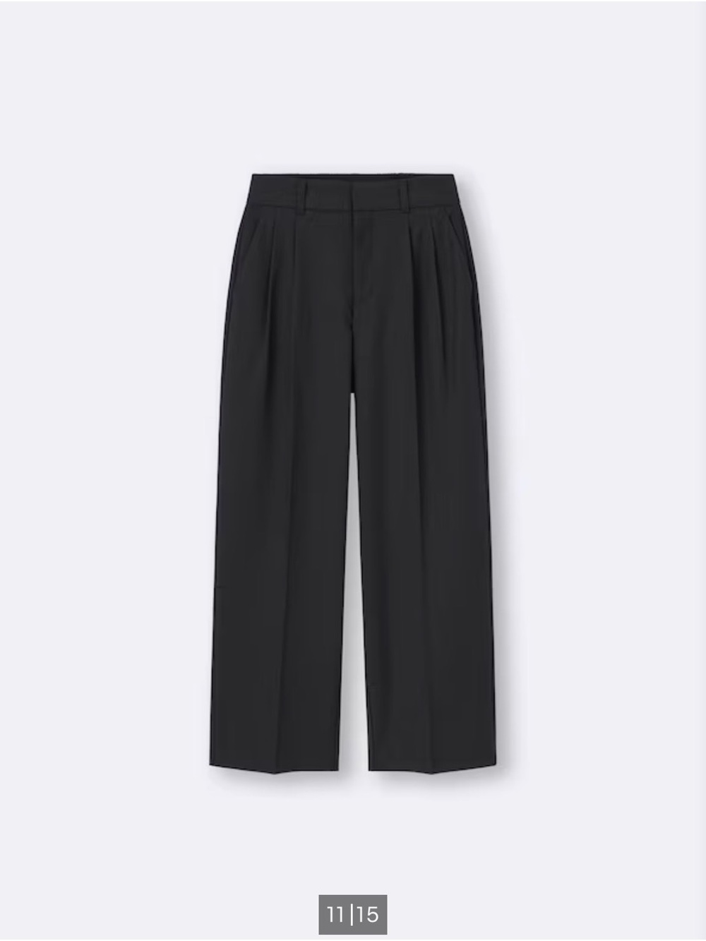 NWT GU Women Pleated Wide Pants